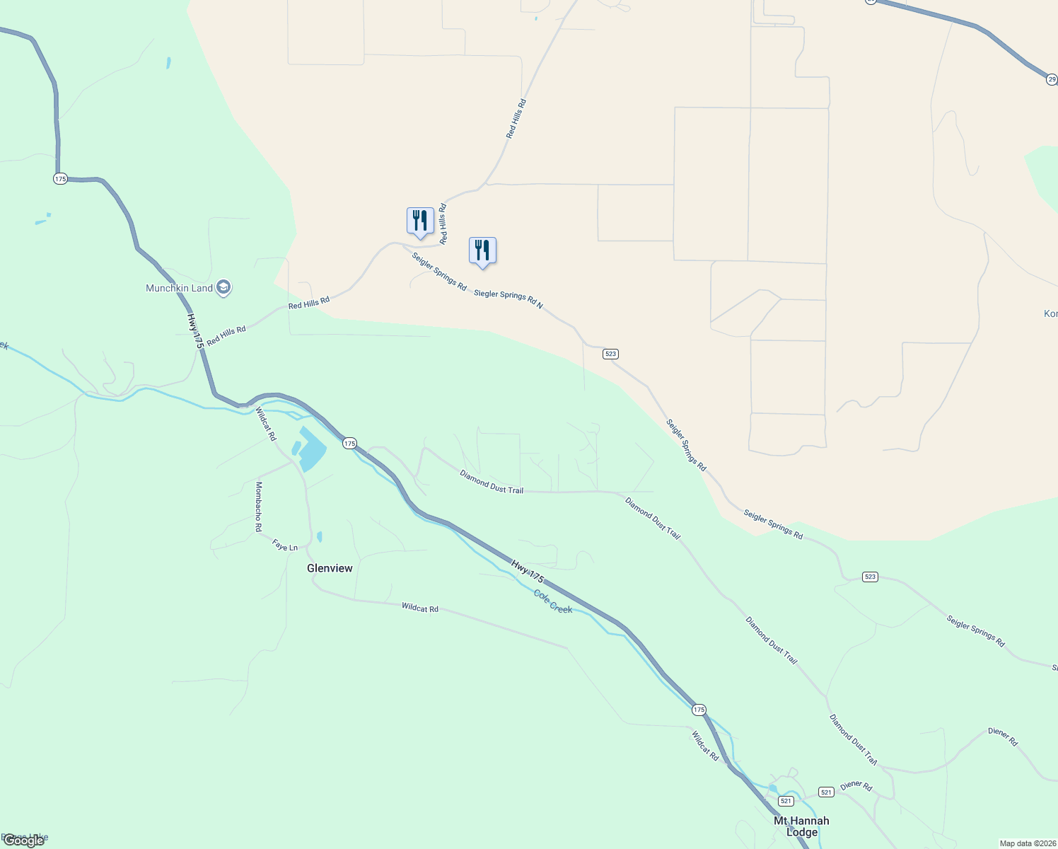 map of restaurants, bars, coffee shops, grocery stores, and more near 9184 Diamond Dust Trail in Kelseyville
