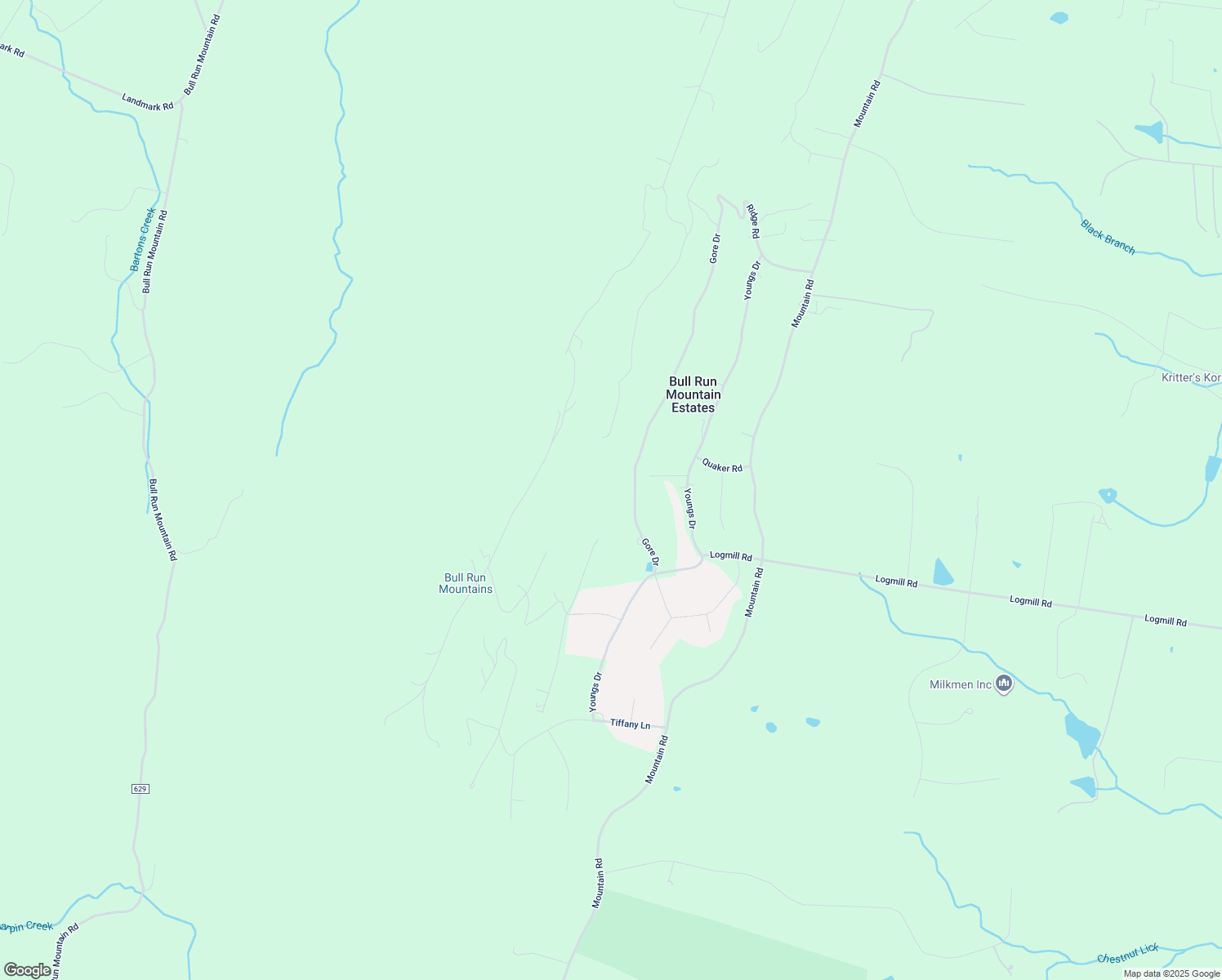 map of restaurants, bars, coffee shops, grocery stores, and more near 2405 Jackson Drive in Haymarket