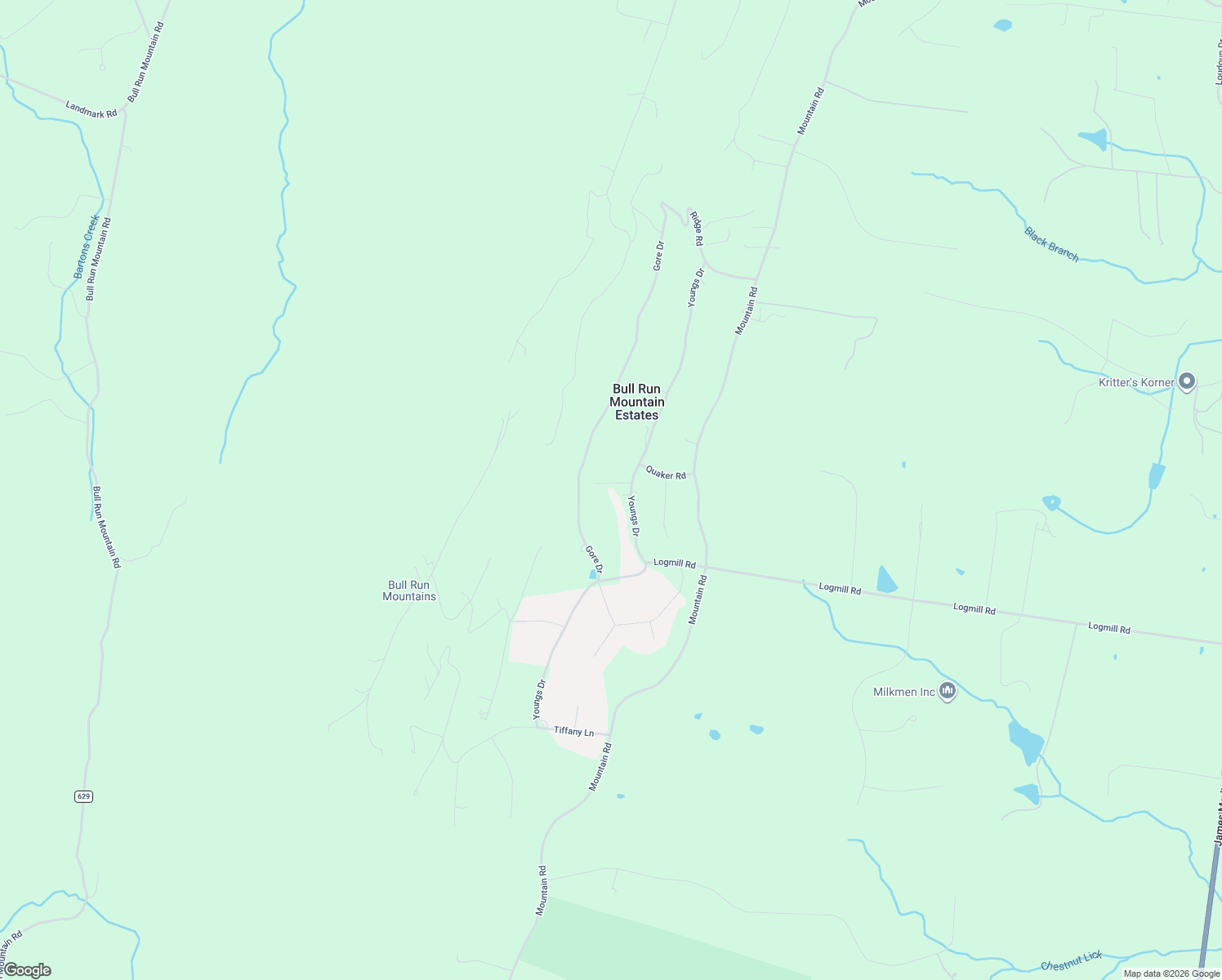 map of restaurants, bars, coffee shops, grocery stores, and more near 2400 Youngs Drive in Haymarket
