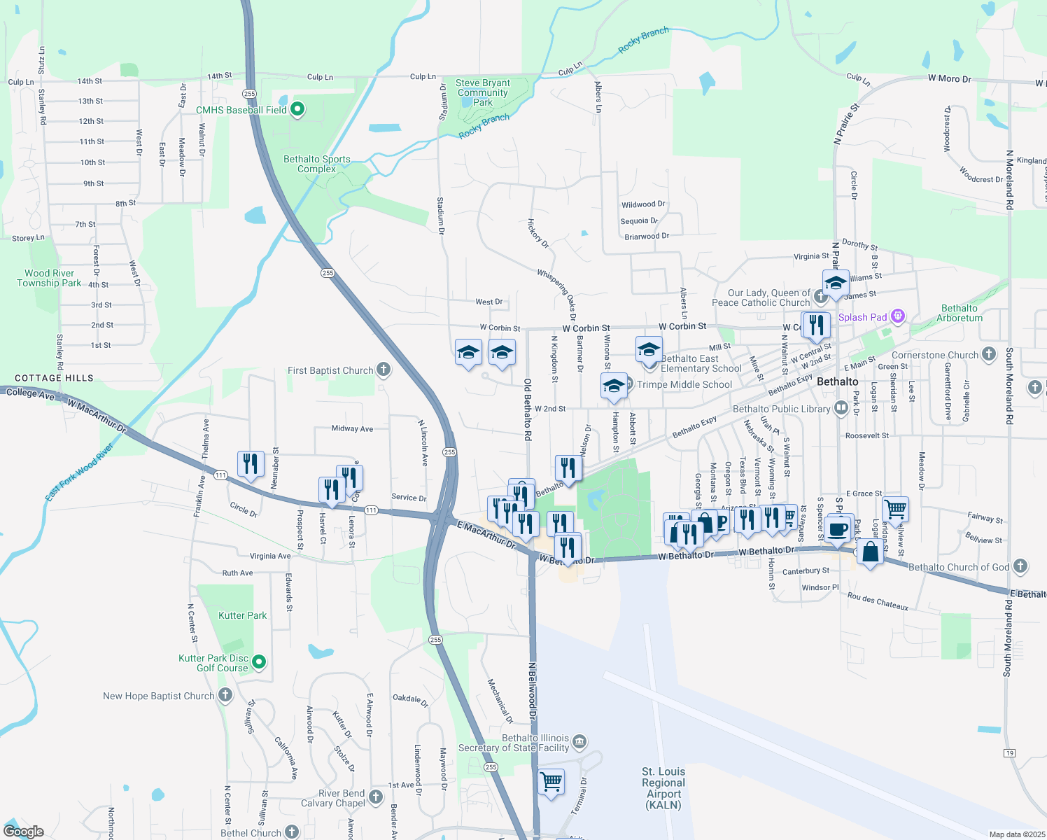 174 Old Bethalto Road, Bethalto IL Walk Score
