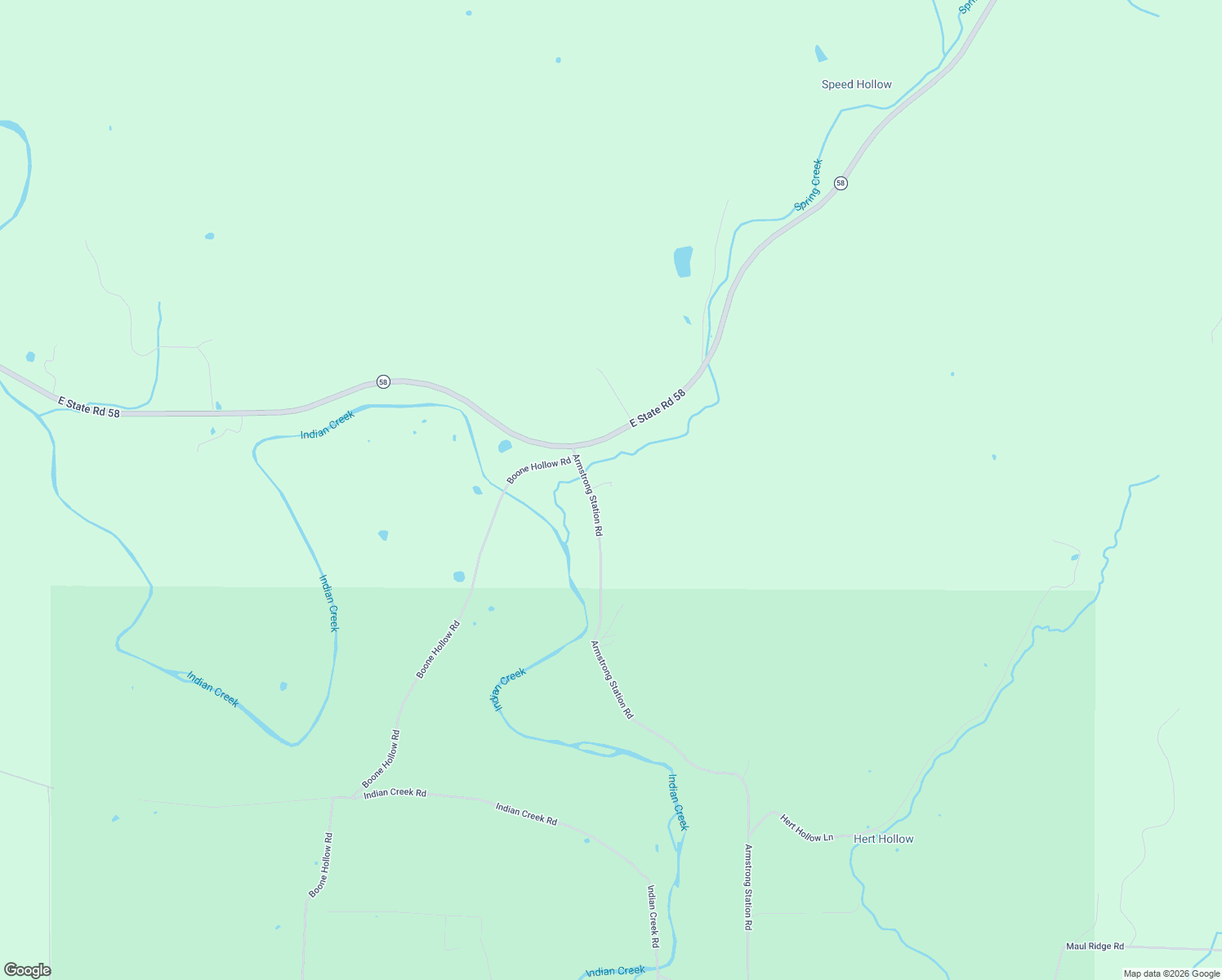 map of restaurants, bars, coffee shops, grocery stores, and more near 1638 Armstrong Station Road in Springville