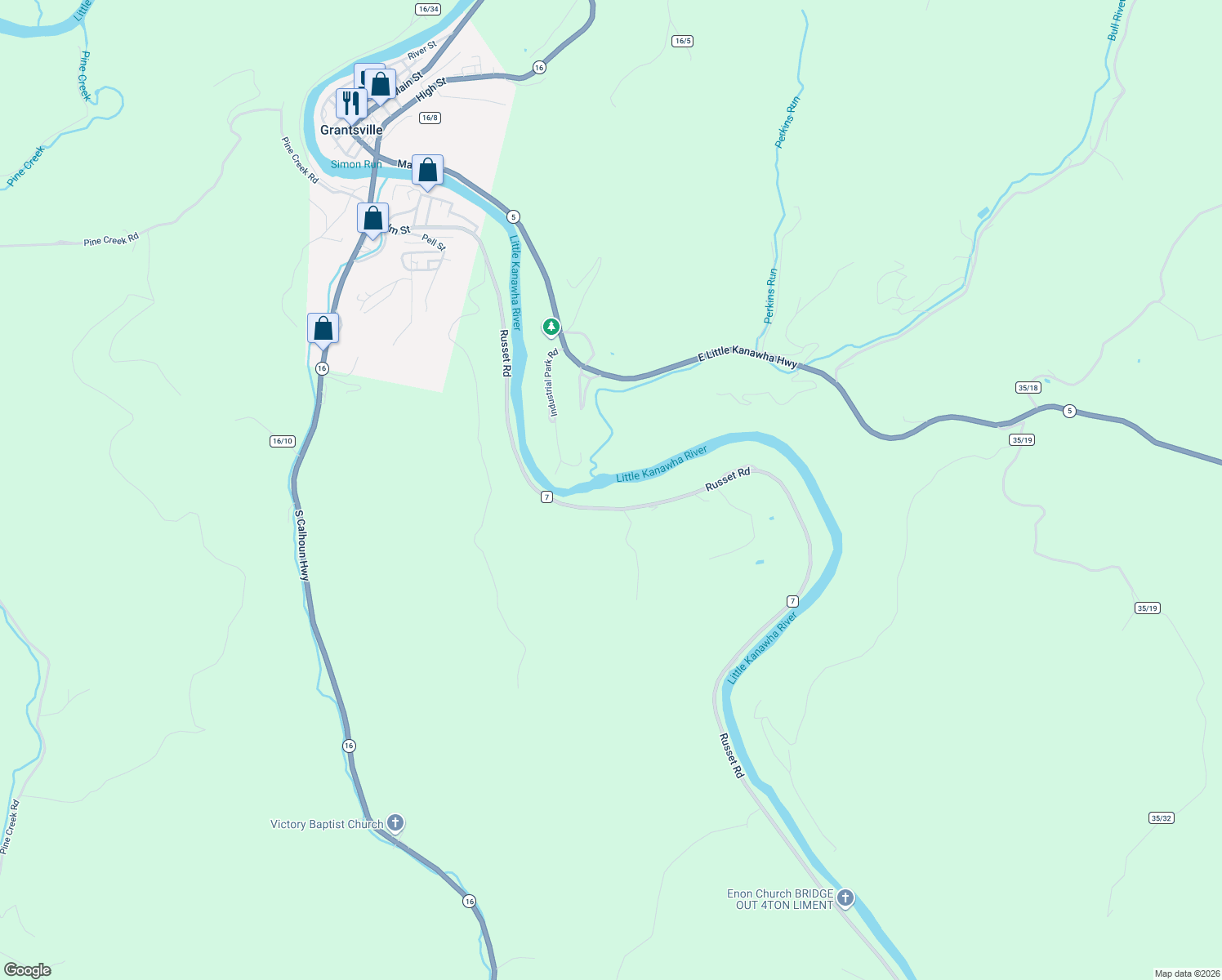 map of restaurants, bars, coffee shops, grocery stores, and more near 5 Po Box in Grantsville