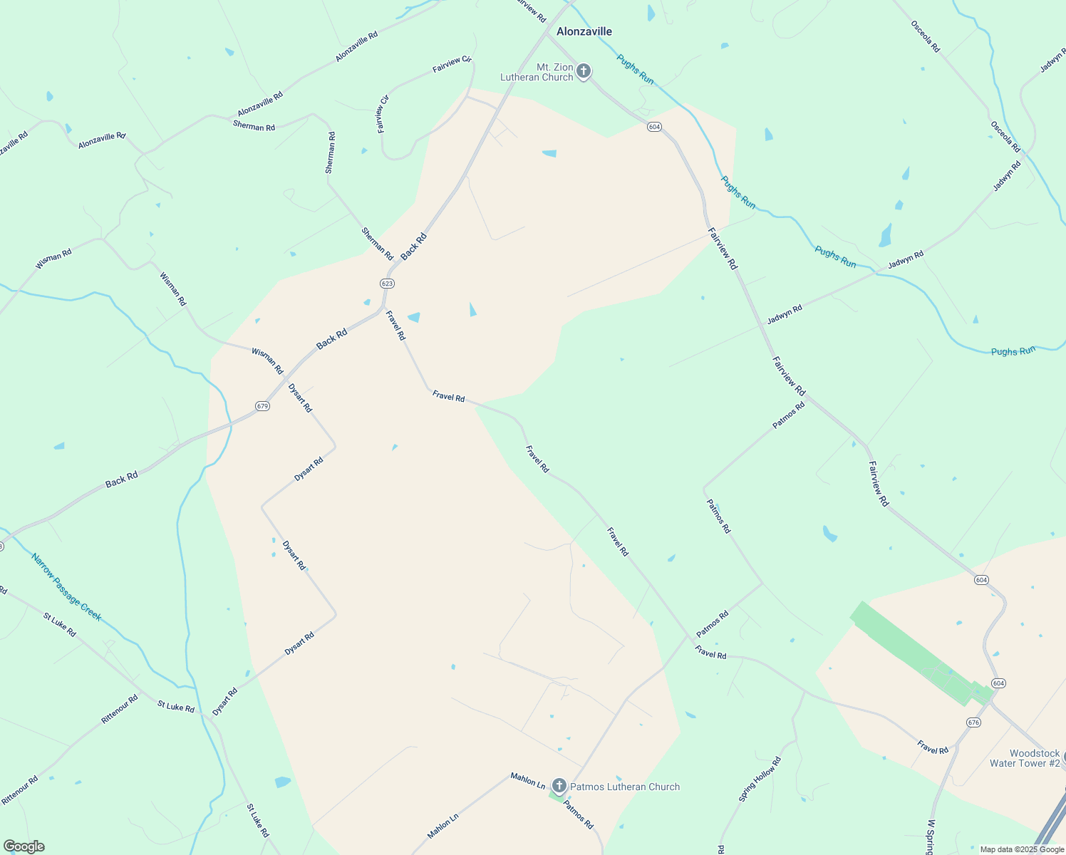 map of restaurants, bars, coffee shops, grocery stores, and more near 675 Fravel Road in Woodstock