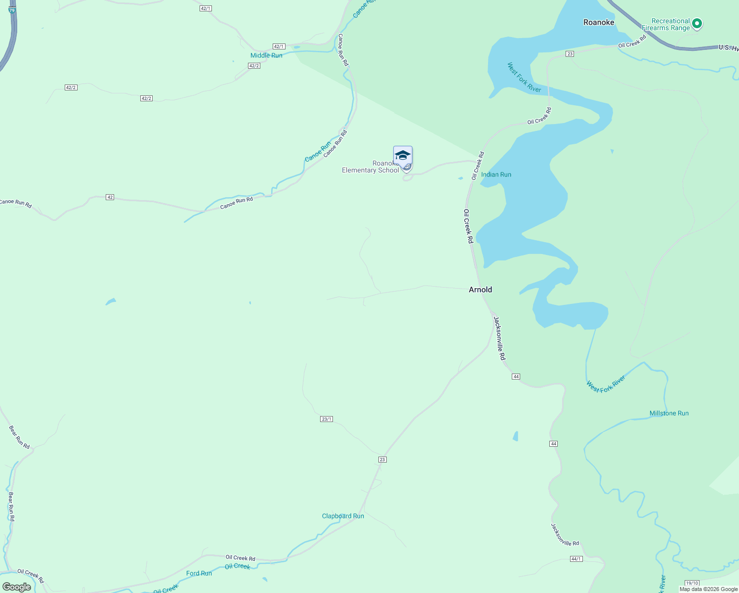 map of restaurants, bars, coffee shops, grocery stores, and more near 511 Arnold Road in Walkersville