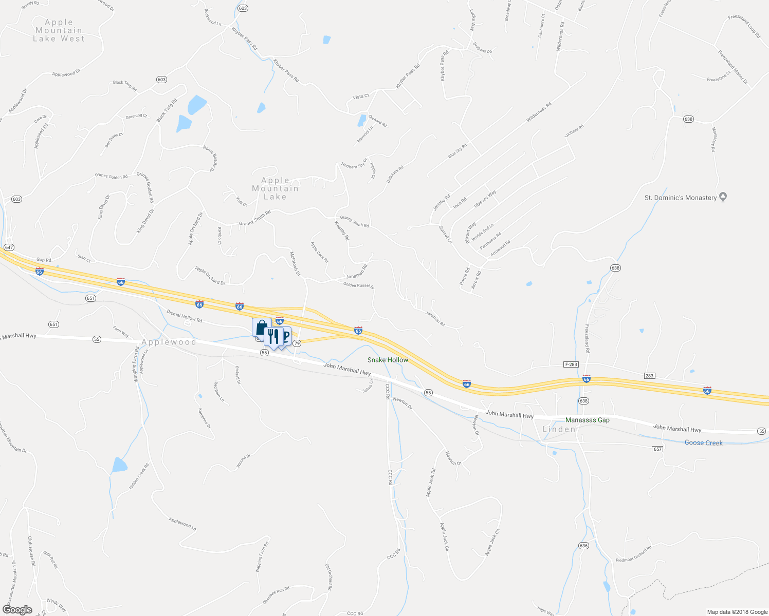 map of restaurants, bars, coffee shops, grocery stores, and more near 311 Golden Russet Drive in Linden
