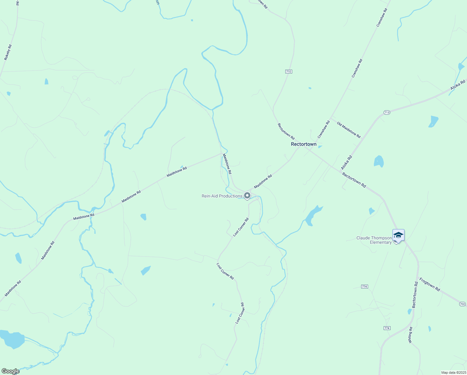 map of restaurants, bars, coffee shops, grocery stores, and more near 8579 Maidstone Road in Delaplane