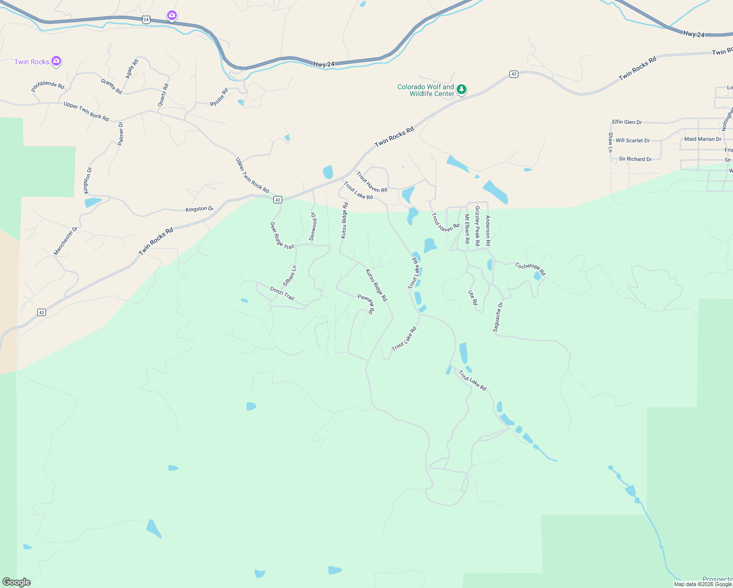 map of restaurants, bars, coffee shops, grocery stores, and more near 444 Pawutsy Road in Florissant