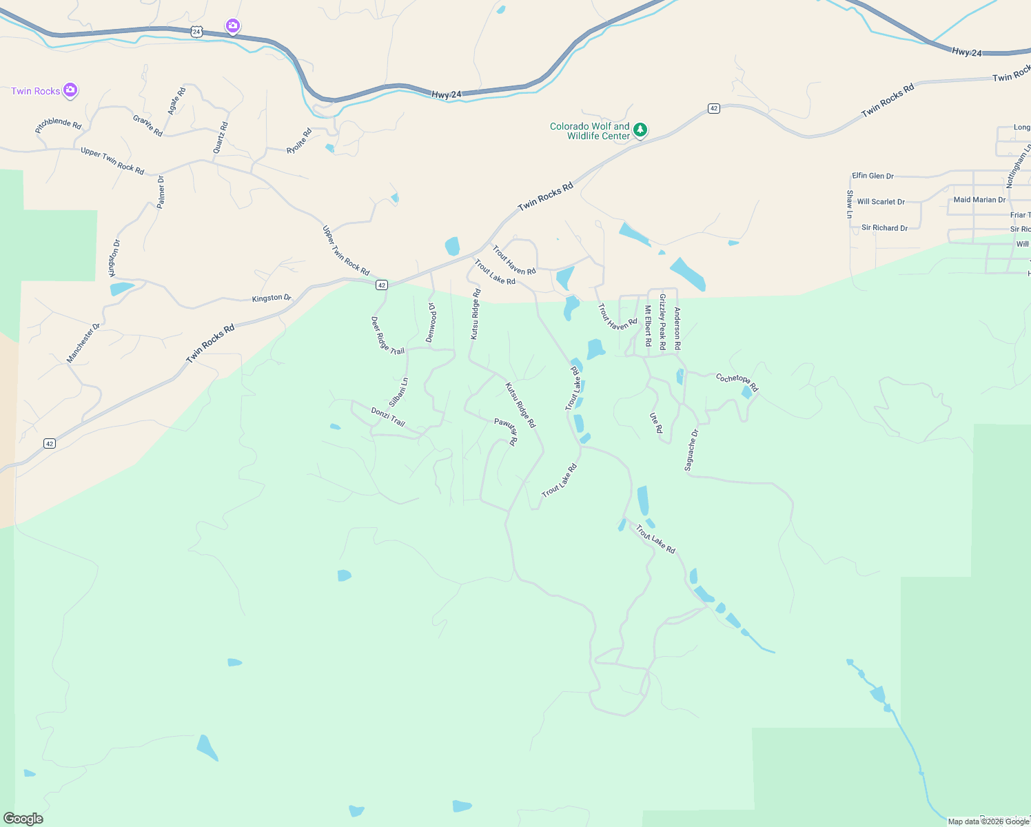 map of restaurants, bars, coffee shops, grocery stores, and more near 444 Pawutsy Road in Florissant