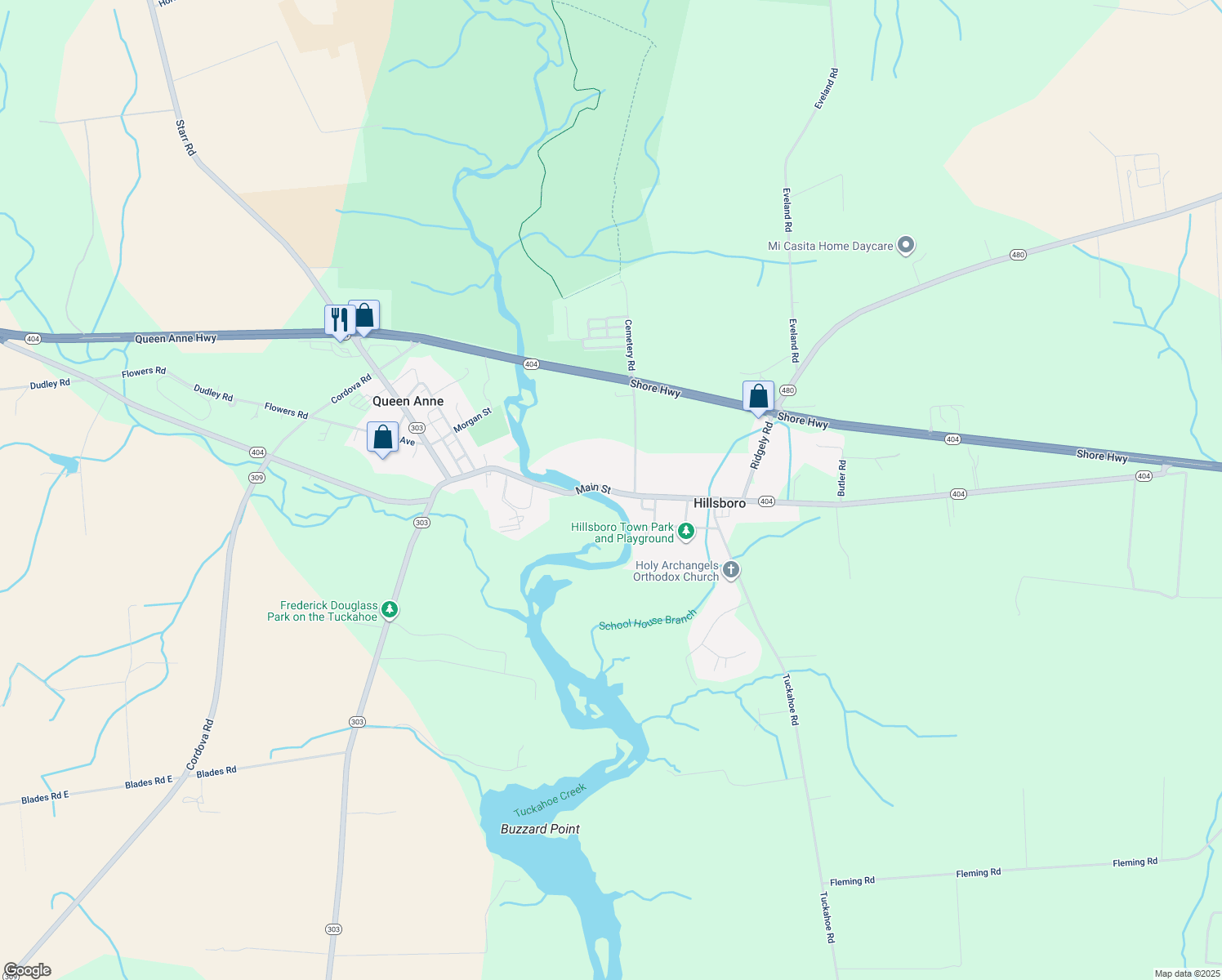 21936 Main Street, Denton MD Walk Score