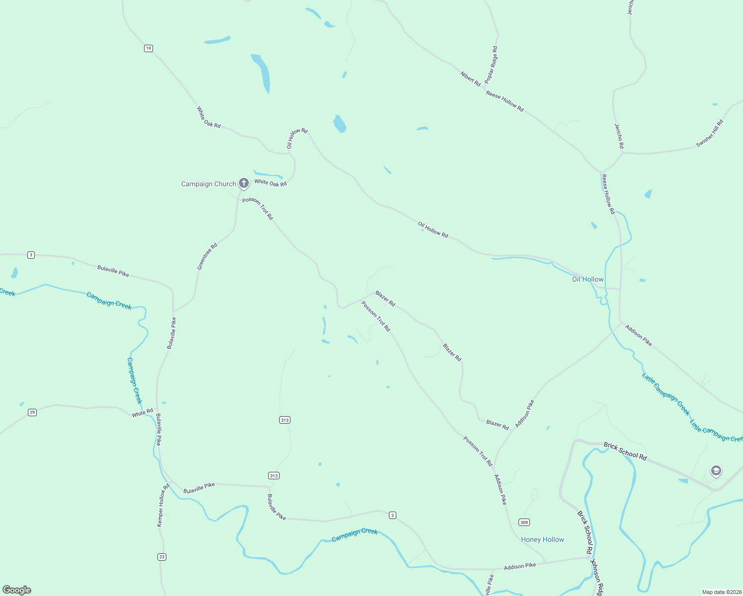 map of restaurants, bars, coffee shops, grocery stores, and more near 1049 Blazer Road in Gallipolis
