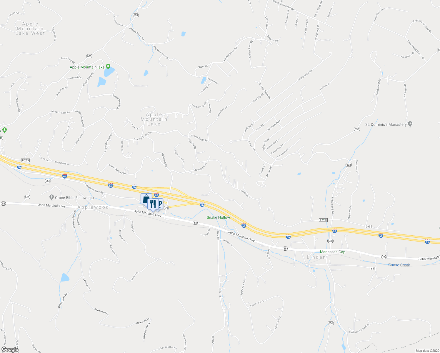 map of restaurants, bars, coffee shops, grocery stores, and more near 542 Jonathan Road in Linden