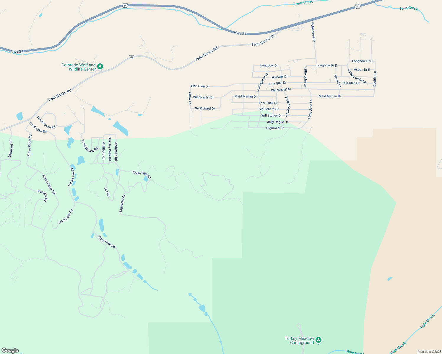 map of restaurants, bars, coffee shops, grocery stores, and more near 549 Mohawk Heights in Florissant