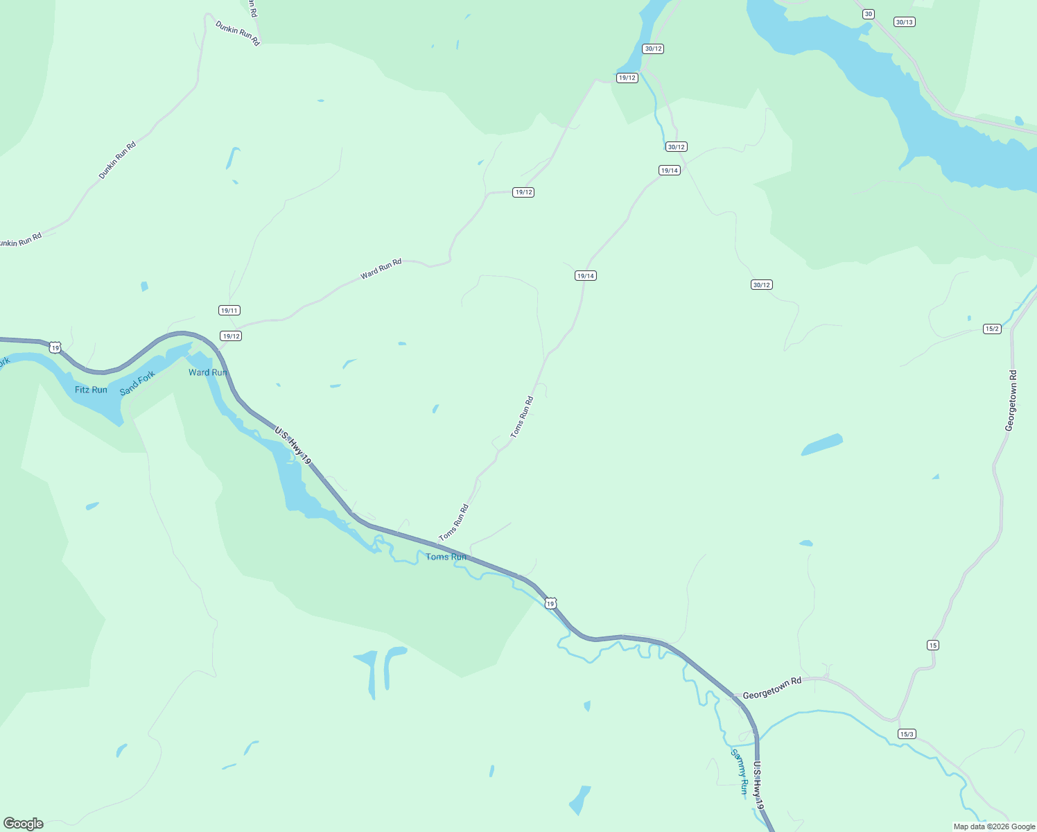 map of restaurants, bars, coffee shops, grocery stores, and more near 393 Toms Run Road in Walkersville