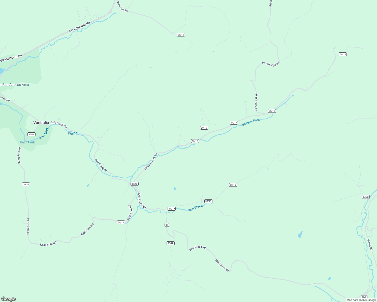 map of restaurants, bars, coffee shops, grocery stores, and more near 615 Bear Fork in Horner