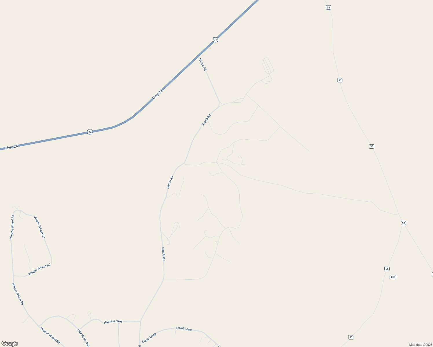 map of restaurants, bars, coffee shops, grocery stores, and more near 1361 Bridle Path in Hartsel
