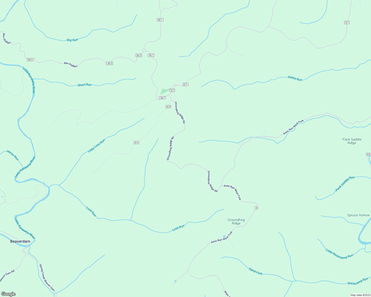 map of restaurants, bars, coffee shops, grocery stores, and more near Groundhog Ridge in Creston
