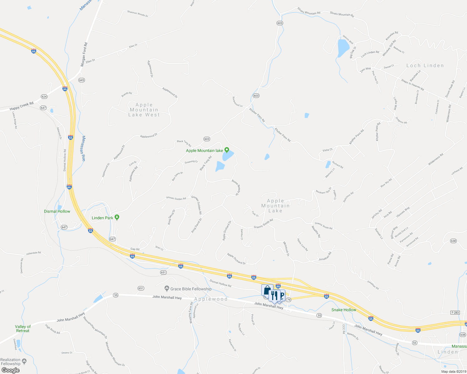map of restaurants, bars, coffee shops, grocery stores, and more near 433 Rome Beauty Drive in Linden