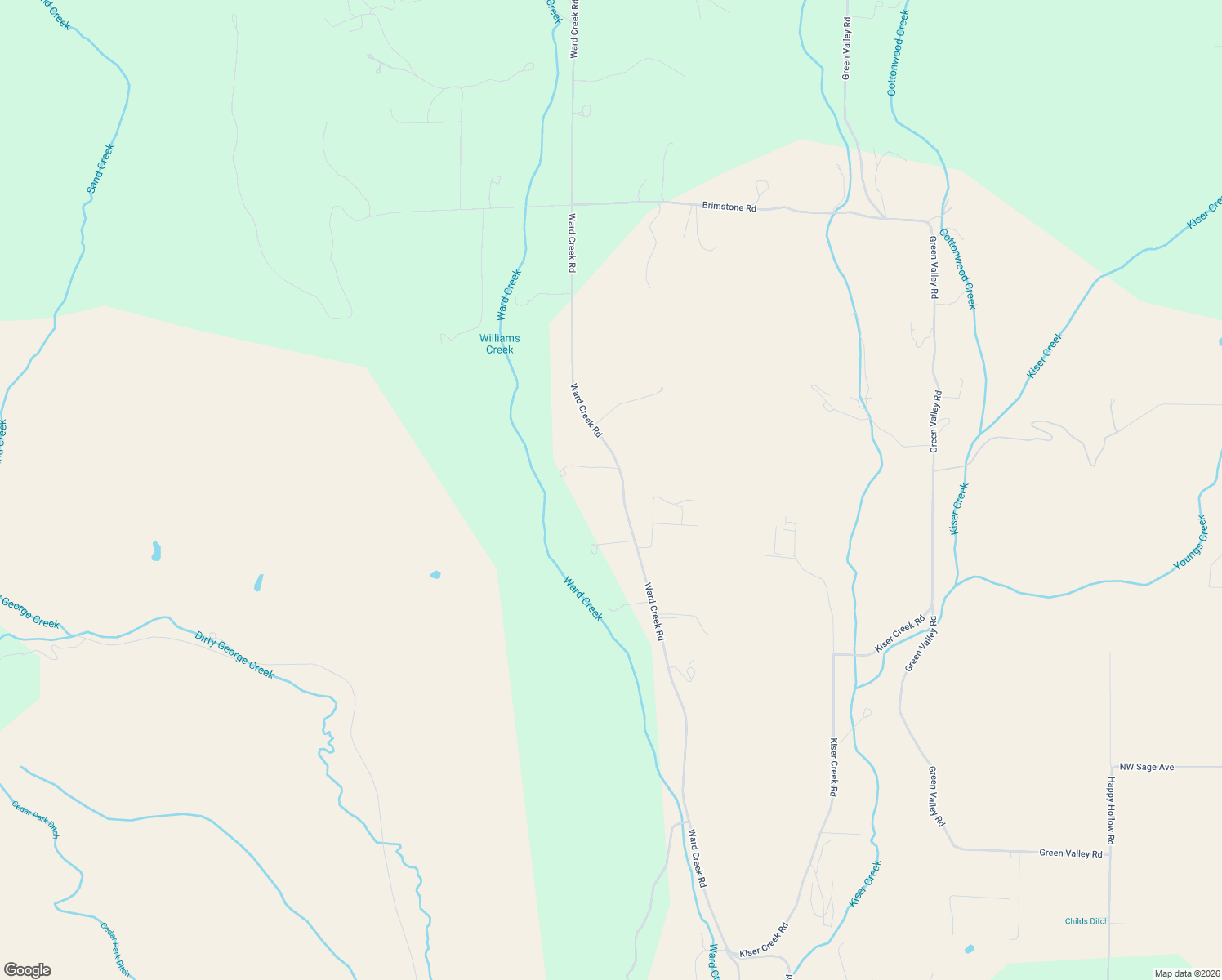 map of restaurants, bars, coffee shops, grocery stores, and more near 18671 Ward Creek Road in Cedaredge