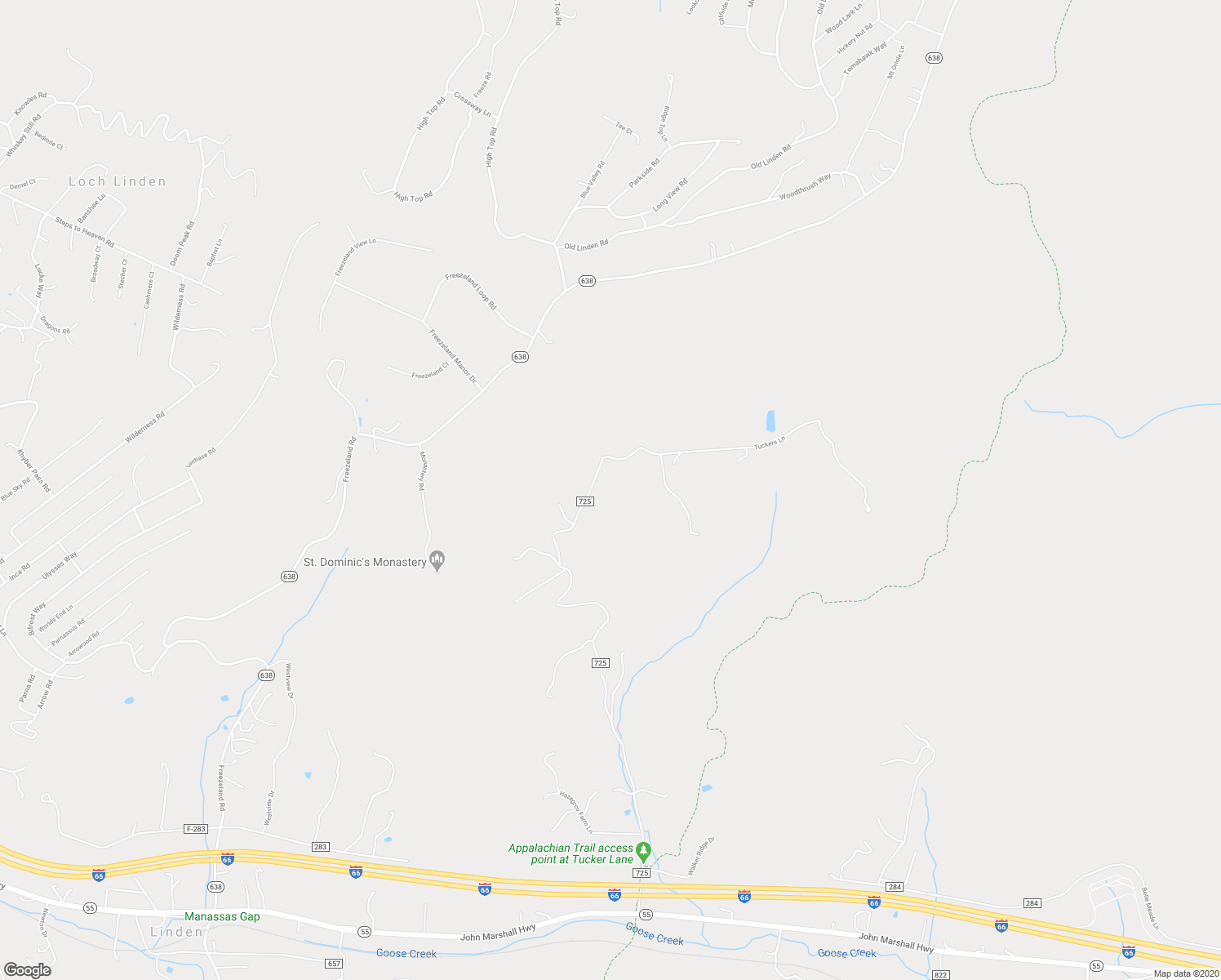 map of restaurants, bars, coffee shops, grocery stores, and more near 2687 Tuckers Lane in Linden