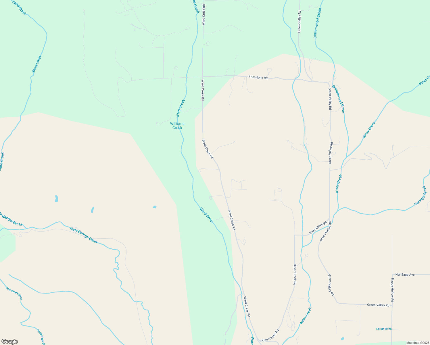 map of restaurants, bars, coffee shops, grocery stores, and more near 18671 Ward Creek Road in Cedaredge