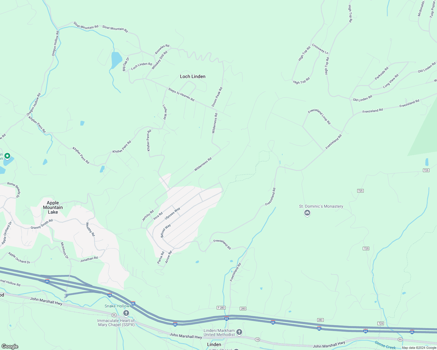 map of restaurants, bars, coffee shops, grocery stores, and more near 129 Luchase Road in Linden