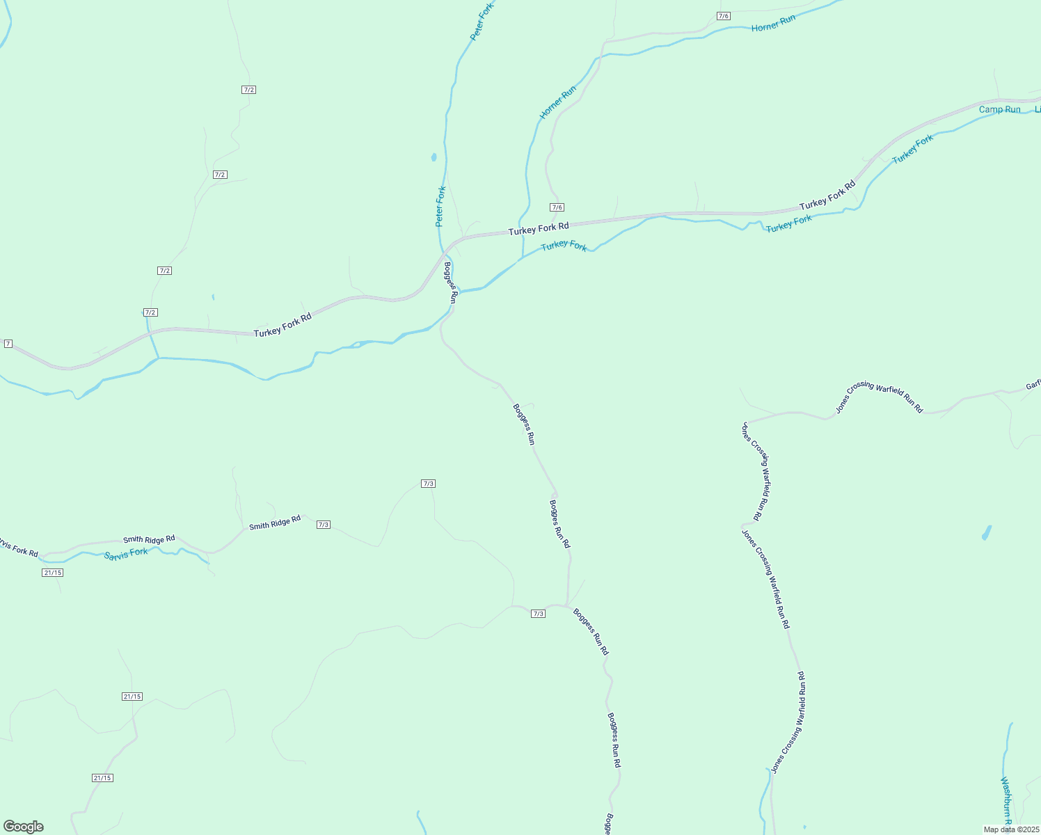 map of restaurants, bars, coffee shops, grocery stores, and more near 696 Burnems Run Road in Sandyville