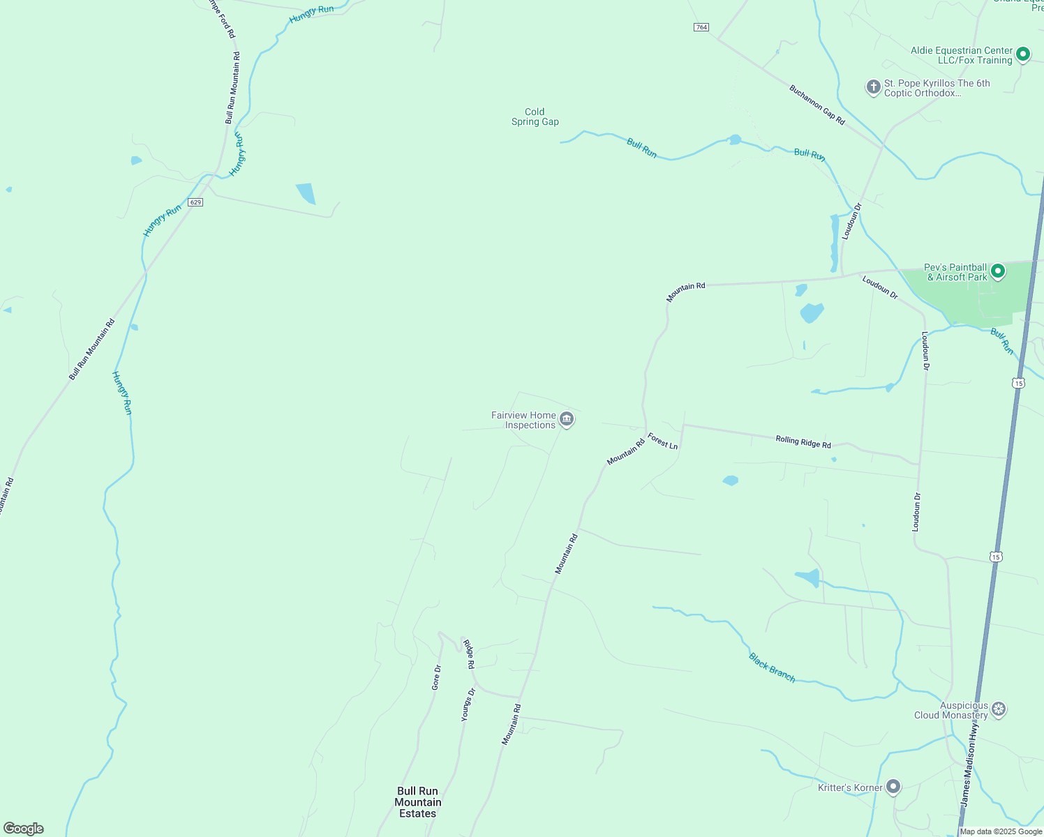 map of restaurants, bars, coffee shops, grocery stores, and more near Duffey Drive in Haymarket