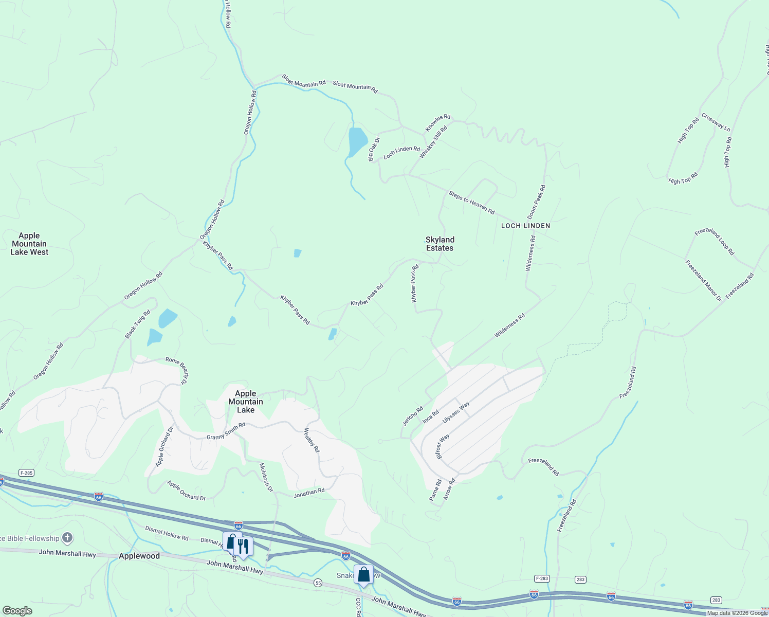map of restaurants, bars, coffee shops, grocery stores, and more near 19 Sleepy Hollow Road in Linden