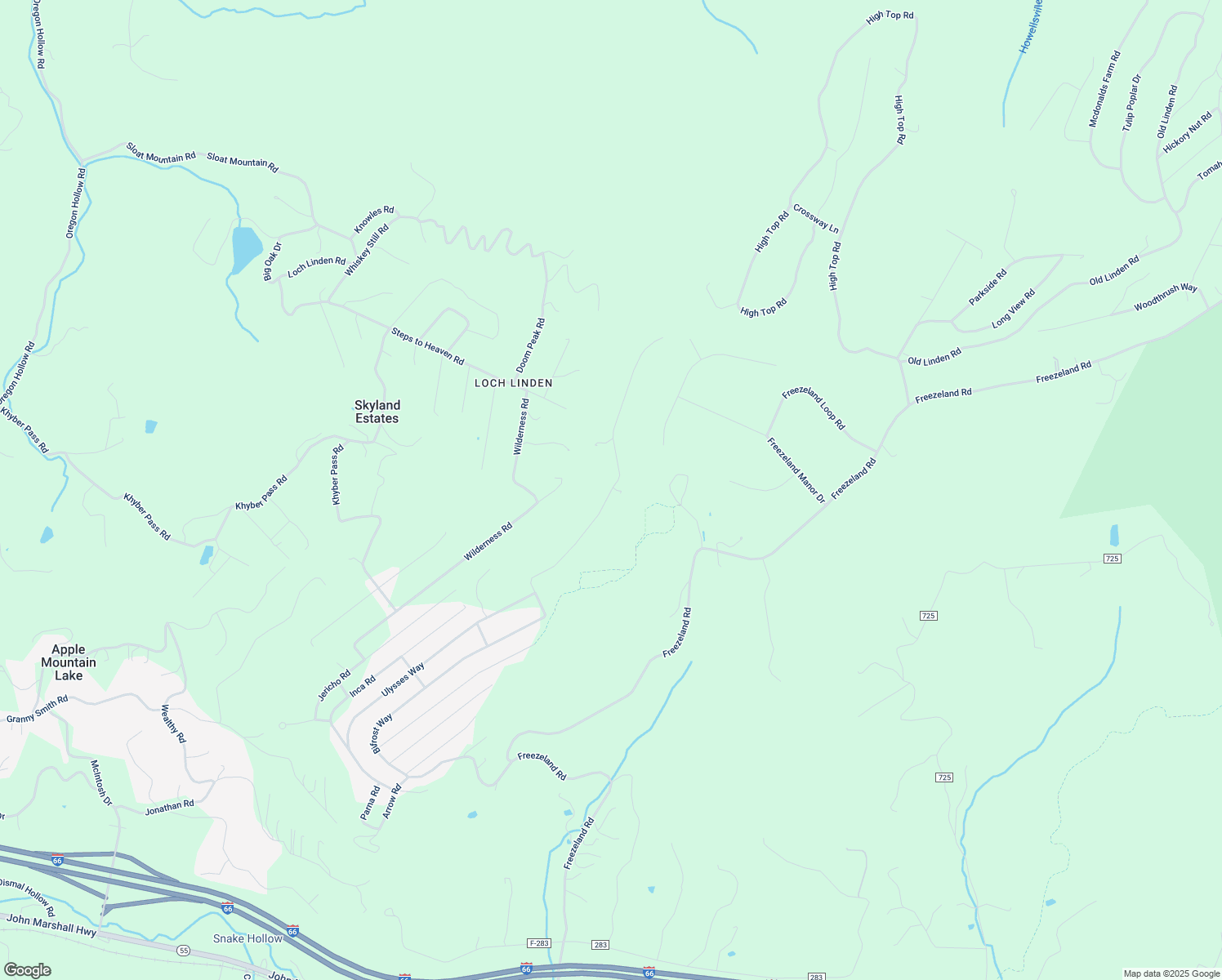 map of restaurants, bars, coffee shops, grocery stores, and more near Luchase Road in Linden