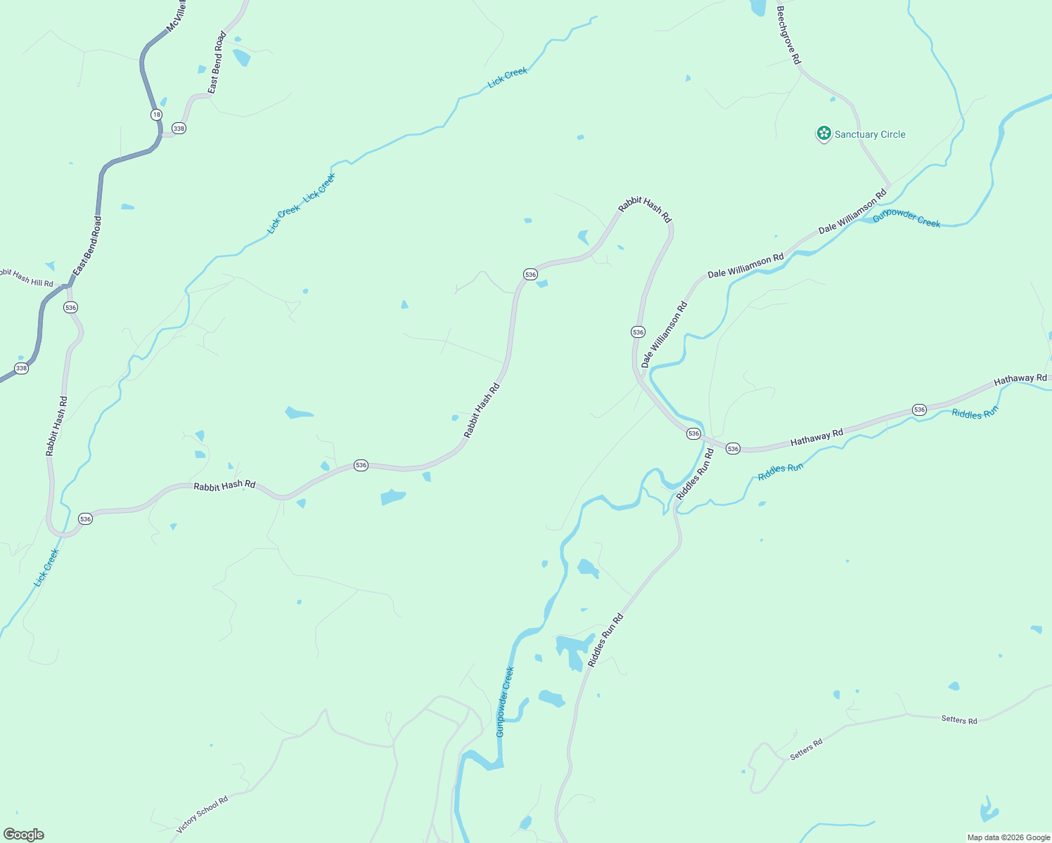 map of restaurants, bars, coffee shops, grocery stores, and more near 4695 Rabbit Hash Road in Union