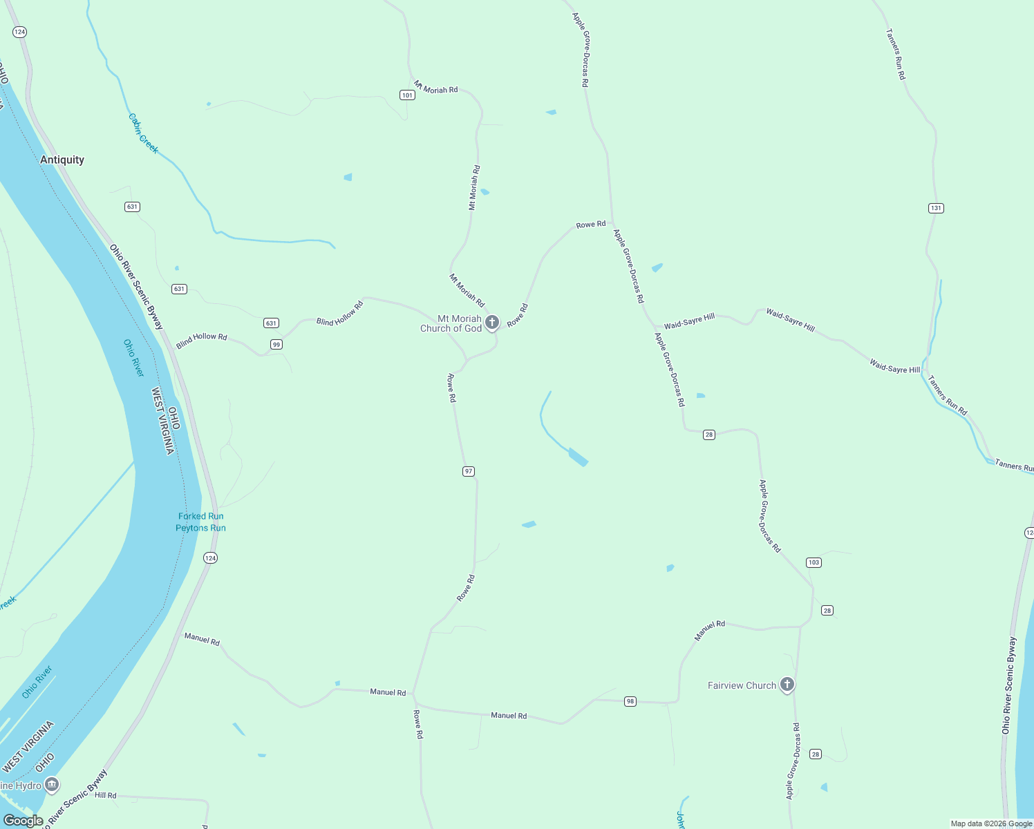 map of restaurants, bars, coffee shops, grocery stores, and more near in Antiquity