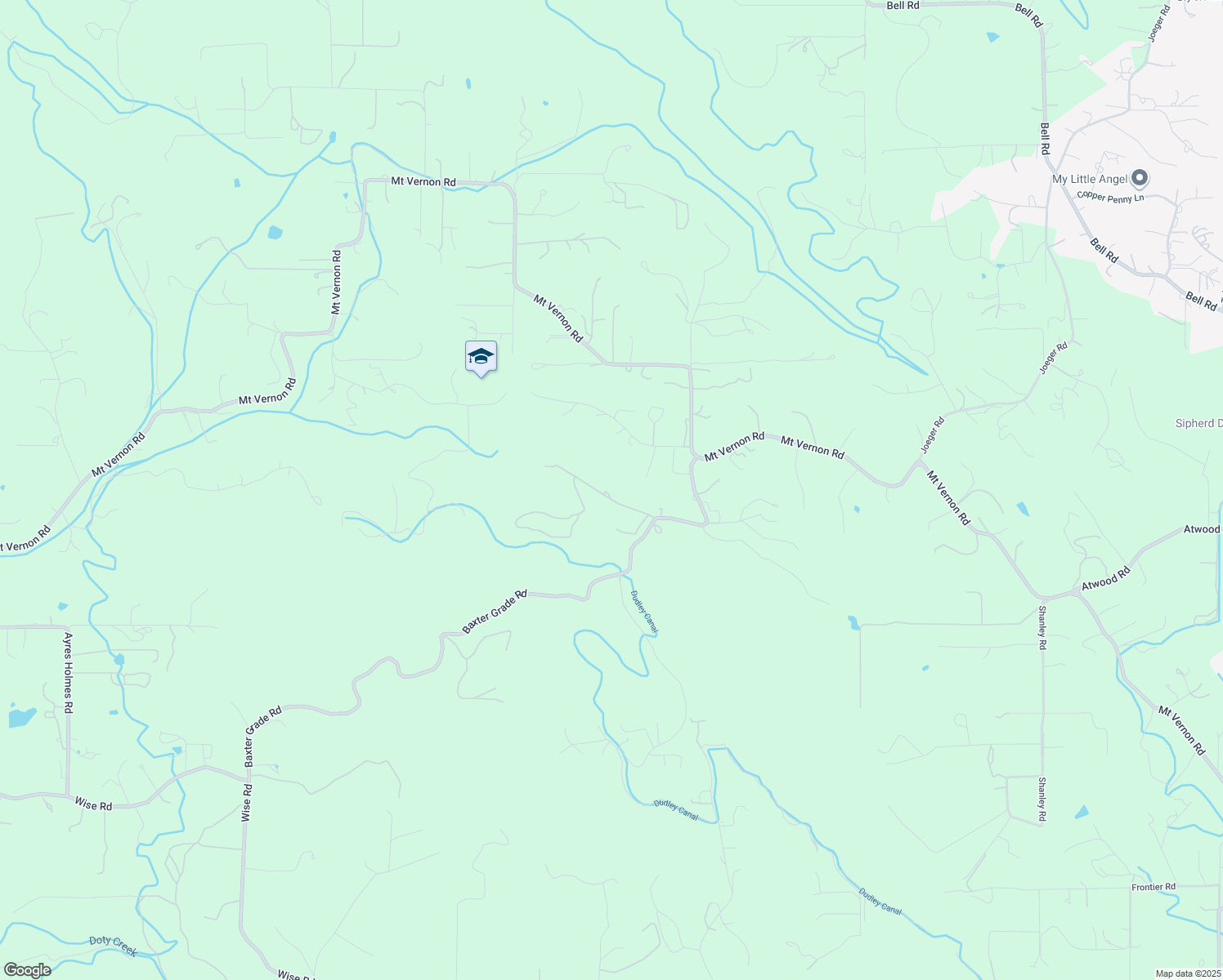 map of restaurants, bars, coffee shops, grocery stores, and more near 8355 Haven Hill Lane in Auburn