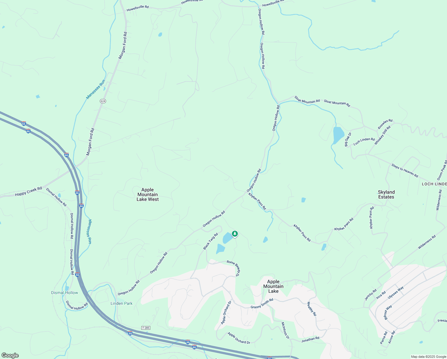 map of restaurants, bars, coffee shops, grocery stores, and more near 207 Rockwood Lane in Linden