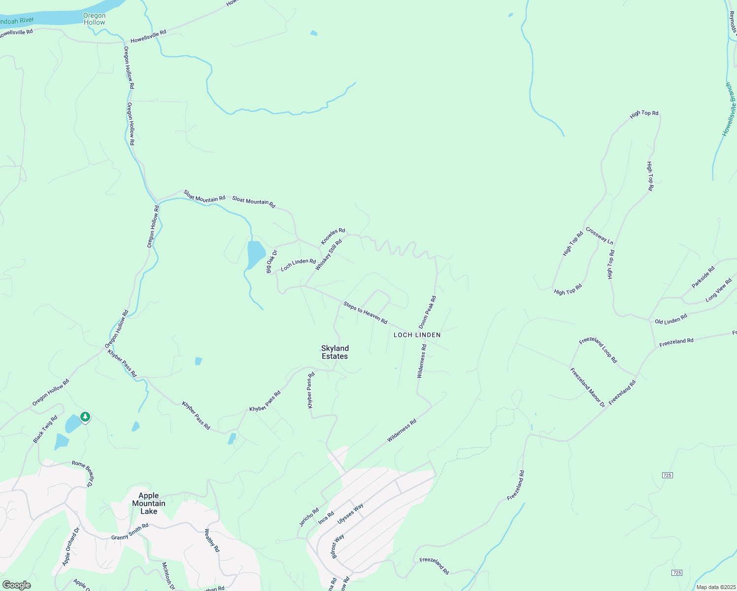 map of restaurants, bars, coffee shops, grocery stores, and more near 81 Banshee Lane in Linden