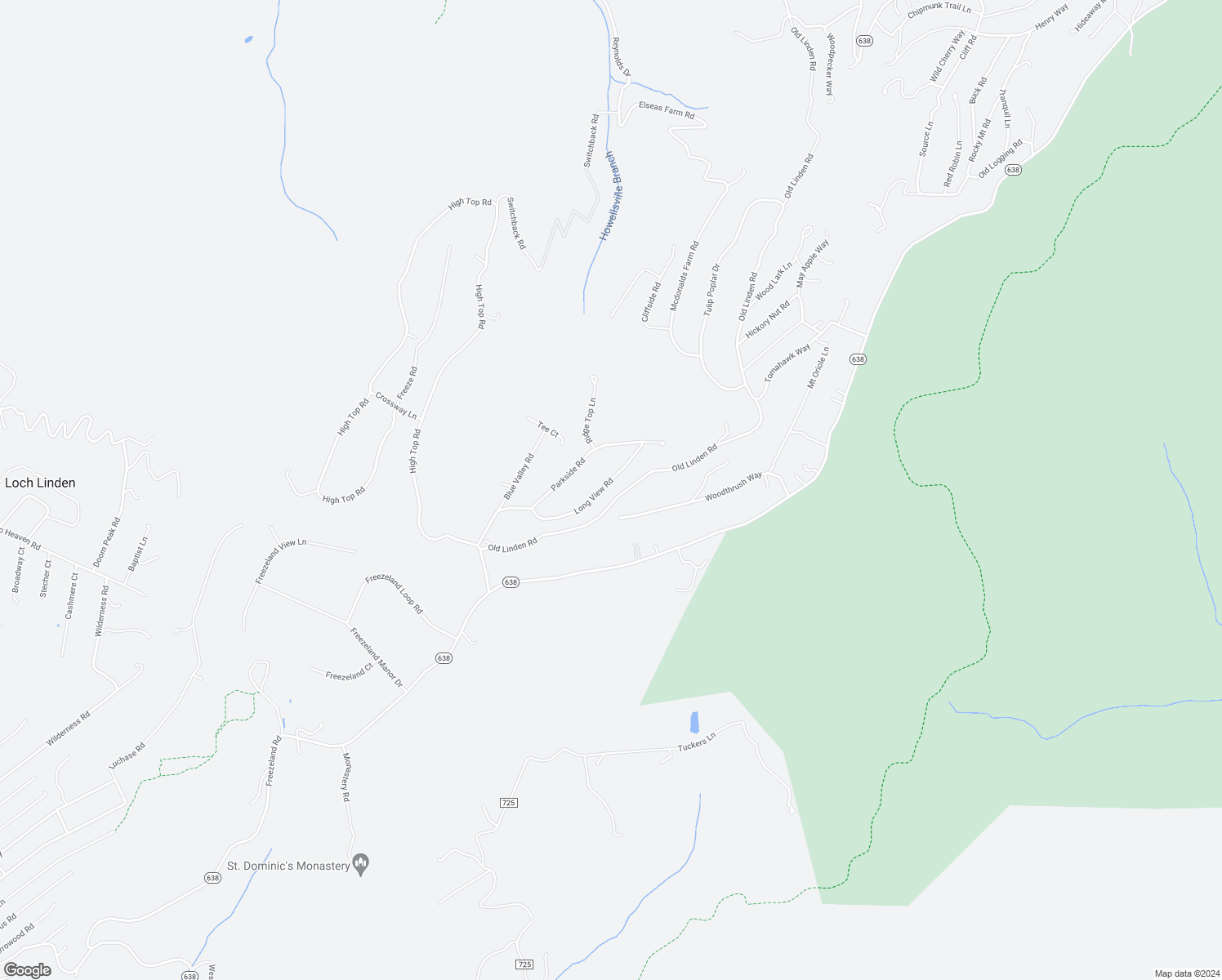 map of restaurants, bars, coffee shops, grocery stores, and more near 244 Long View Road in Linden