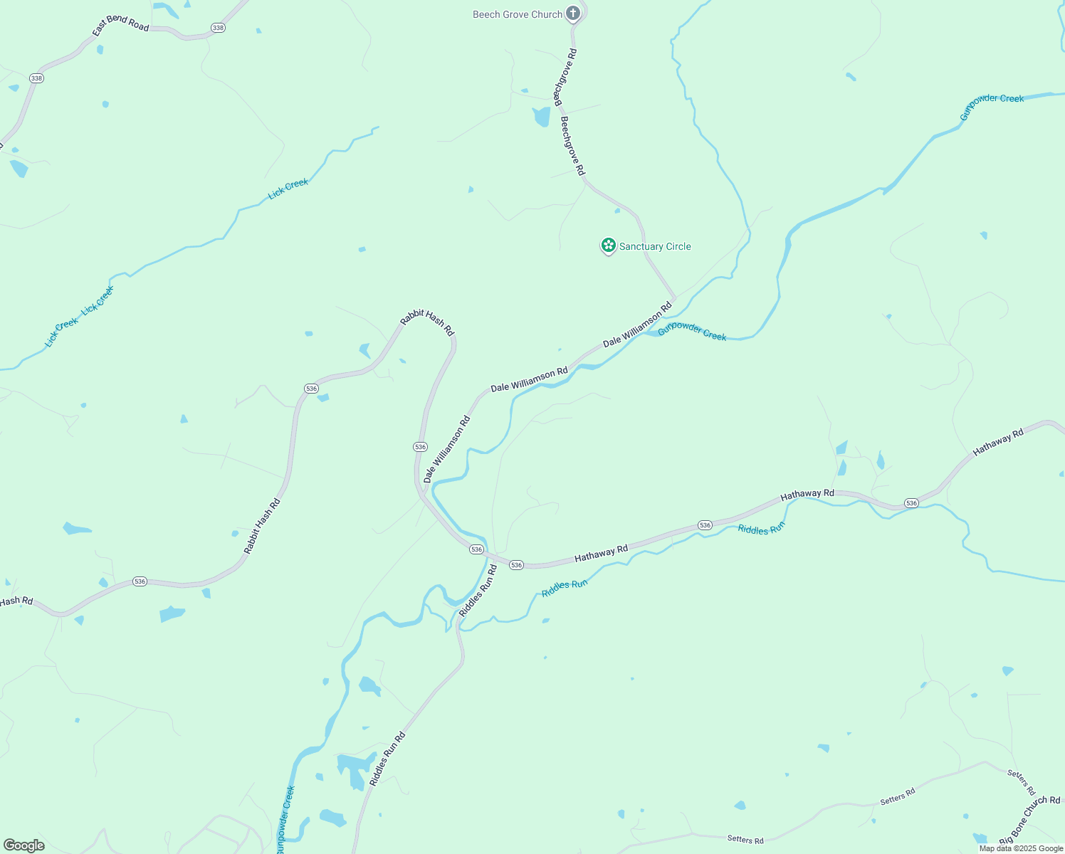 map of restaurants, bars, coffee shops, grocery stores, and more near 9848 Sullivan Road in Union