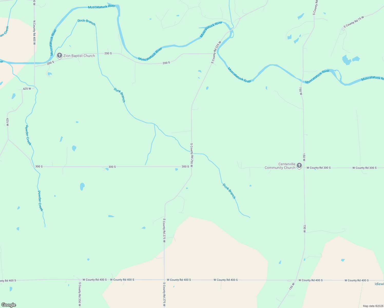 map of restaurants, bars, coffee shops, grocery stores, and more near 2893 S County Road 250 West in North Vernon