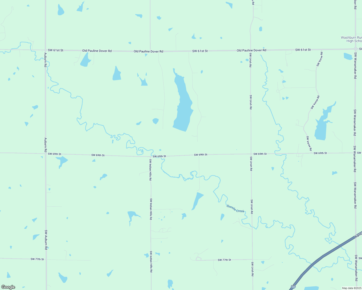 map of restaurants, bars, coffee shops, grocery stores, and more near 7320 Southwest 69th Street in Auburn