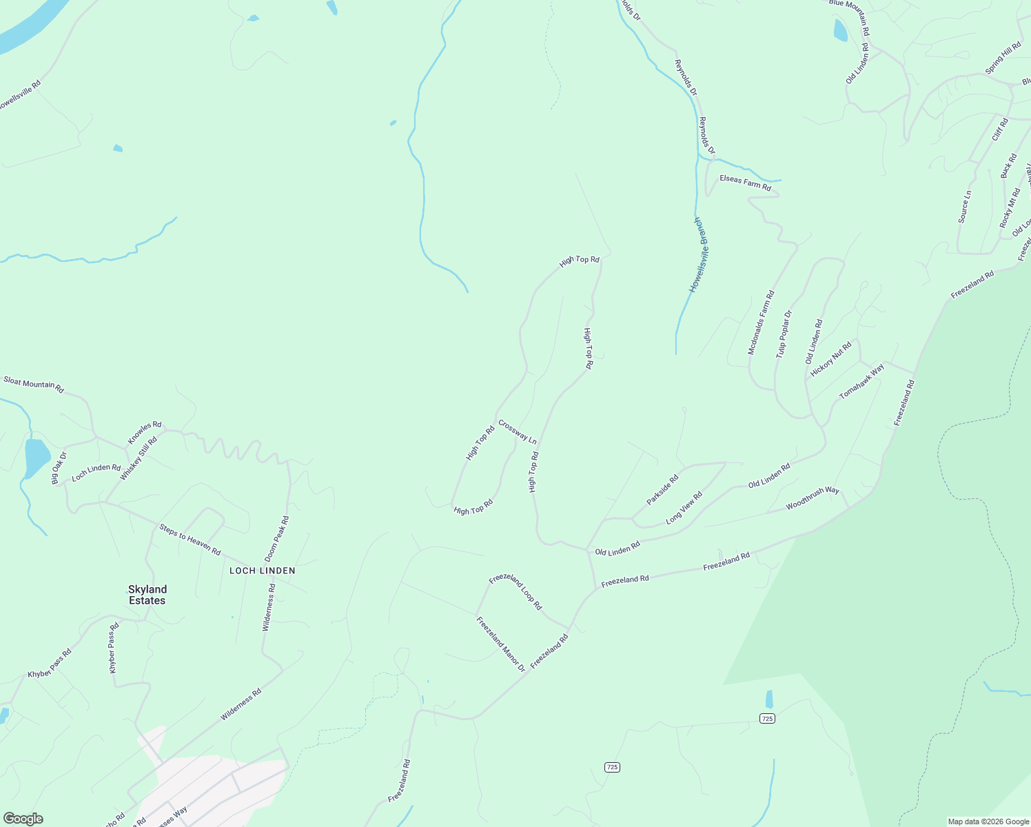 map of restaurants, bars, coffee shops, grocery stores, and more near 43 Crossway Lane in Linden