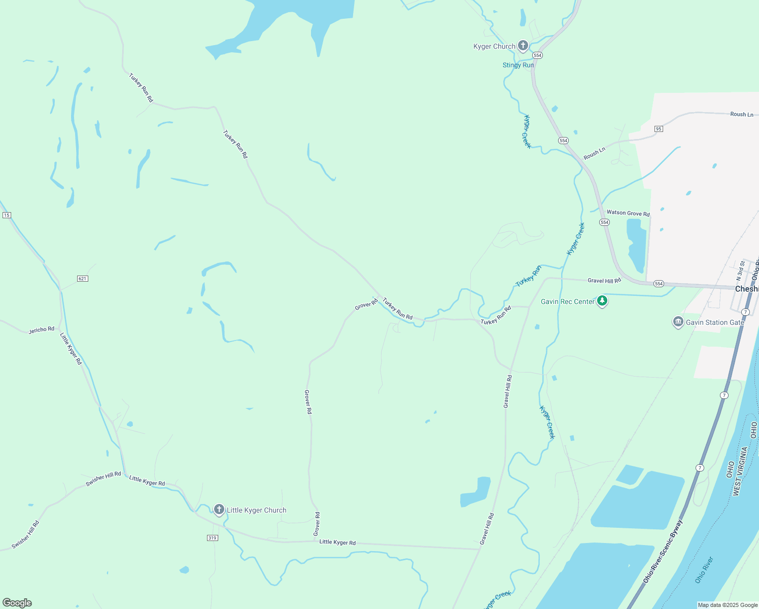 map of restaurants, bars, coffee shops, grocery stores, and more near 757 Turkey Run Road in Cheshire