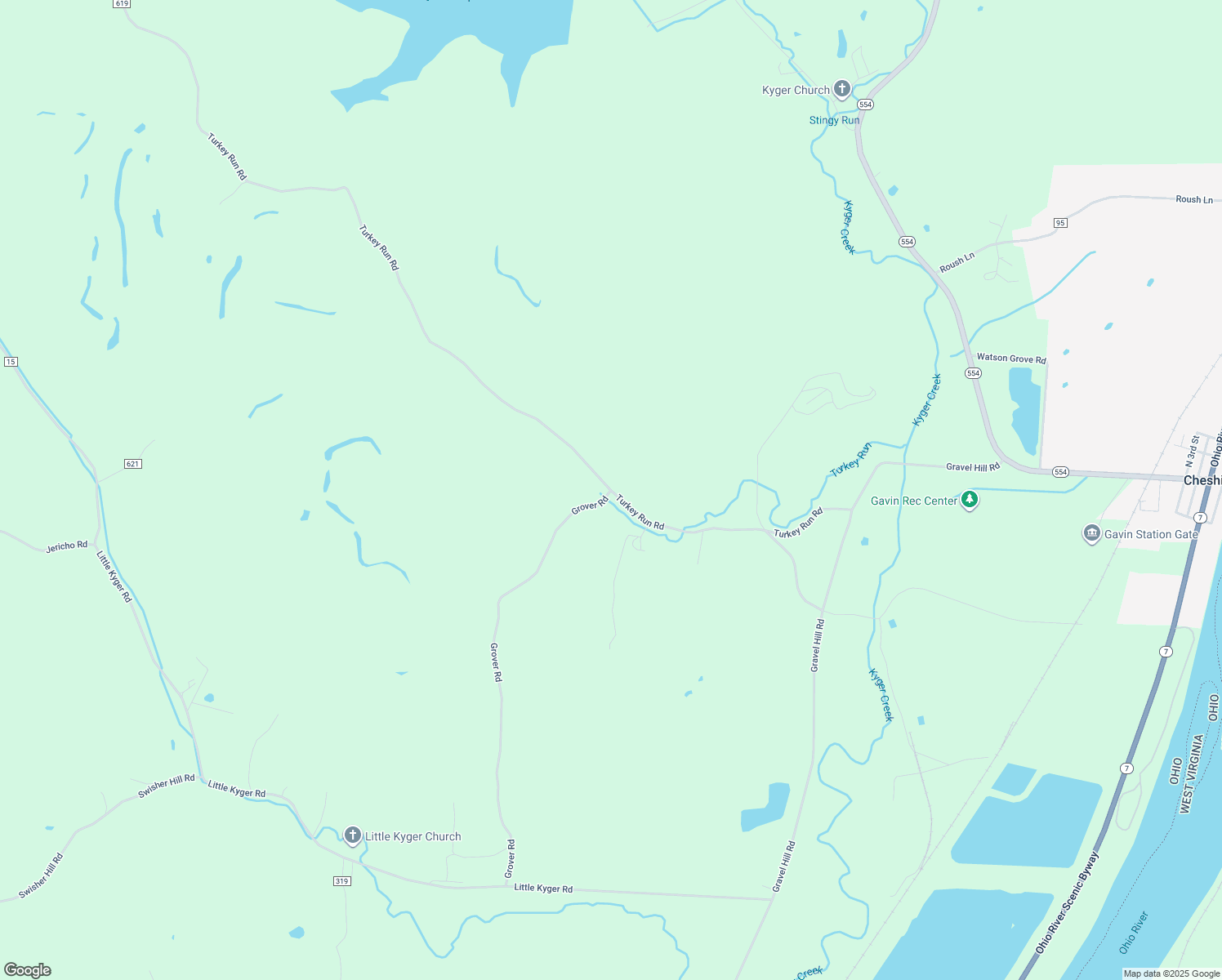 map of restaurants, bars, coffee shops, grocery stores, and more near 757 Turkey Run Road in Cheshire