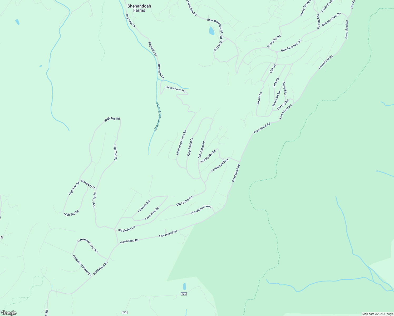 map of restaurants, bars, coffee shops, grocery stores, and more near 1187 Old Linden Road in Linden