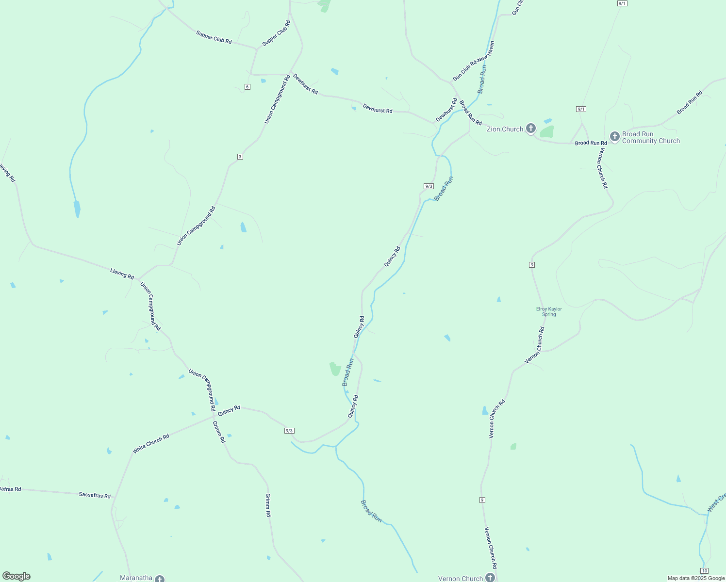 map of restaurants, bars, coffee shops, grocery stores, and more near County Route 9/3 in Mason