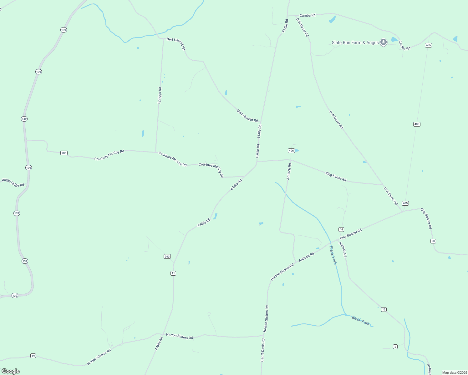 map of restaurants, bars, coffee shops, grocery stores, and more near 4205 4 Mile Road in Jackson