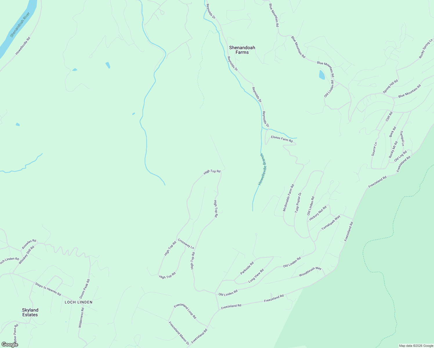 map of restaurants, bars, coffee shops, grocery stores, and more near 1339 High Top Road in Linden