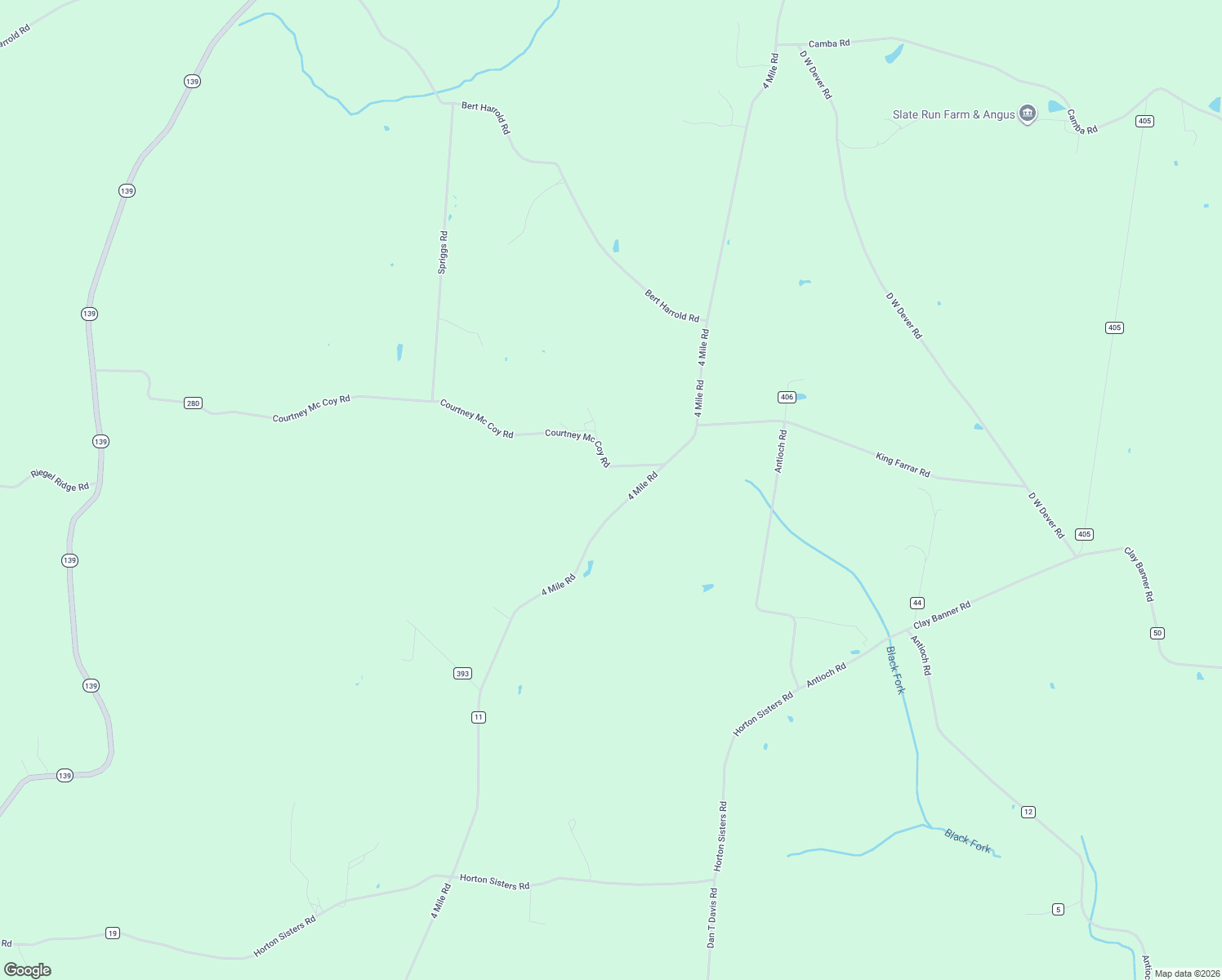 map of restaurants, bars, coffee shops, grocery stores, and more near 4205 4 Mile Road in Jackson