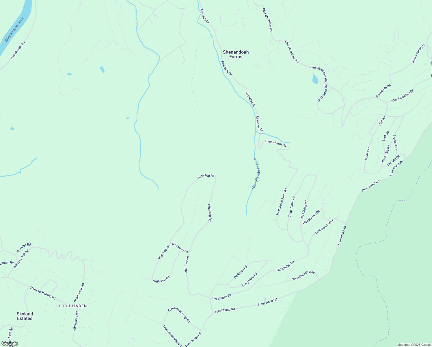 map of restaurants, bars, coffee shops, grocery stores, and more near in Warren County