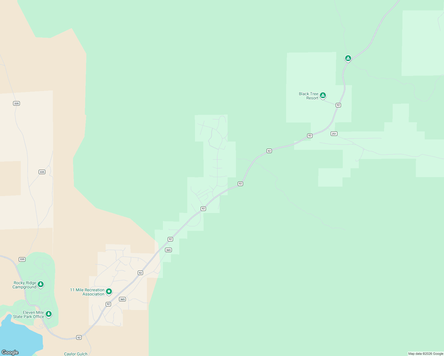map of restaurants, bars, coffee shops, grocery stores, and more near 63 Pawnee Path in Lake George