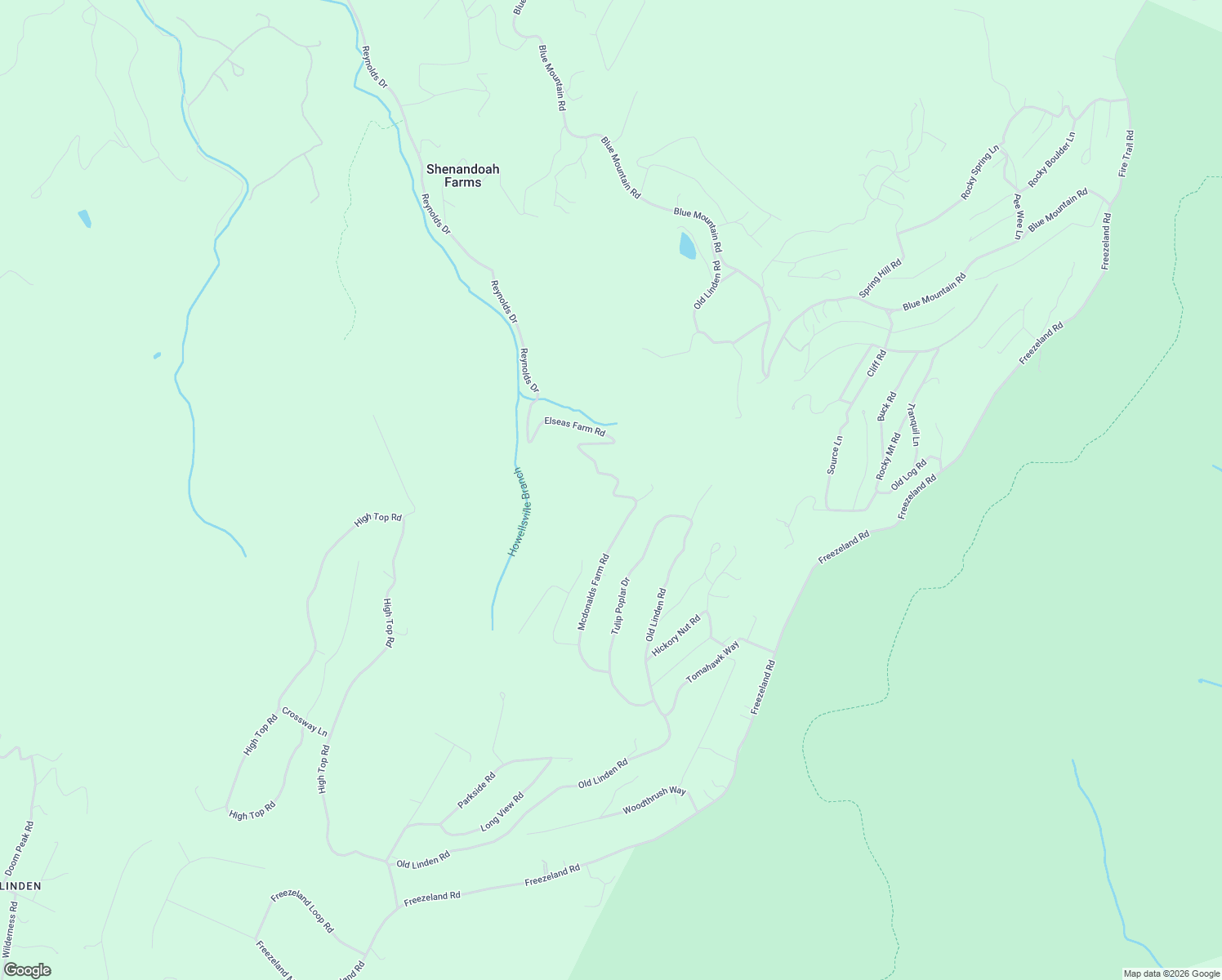 map of restaurants, bars, coffee shops, grocery stores, and more near 119 Heim-Jones Road in Linden