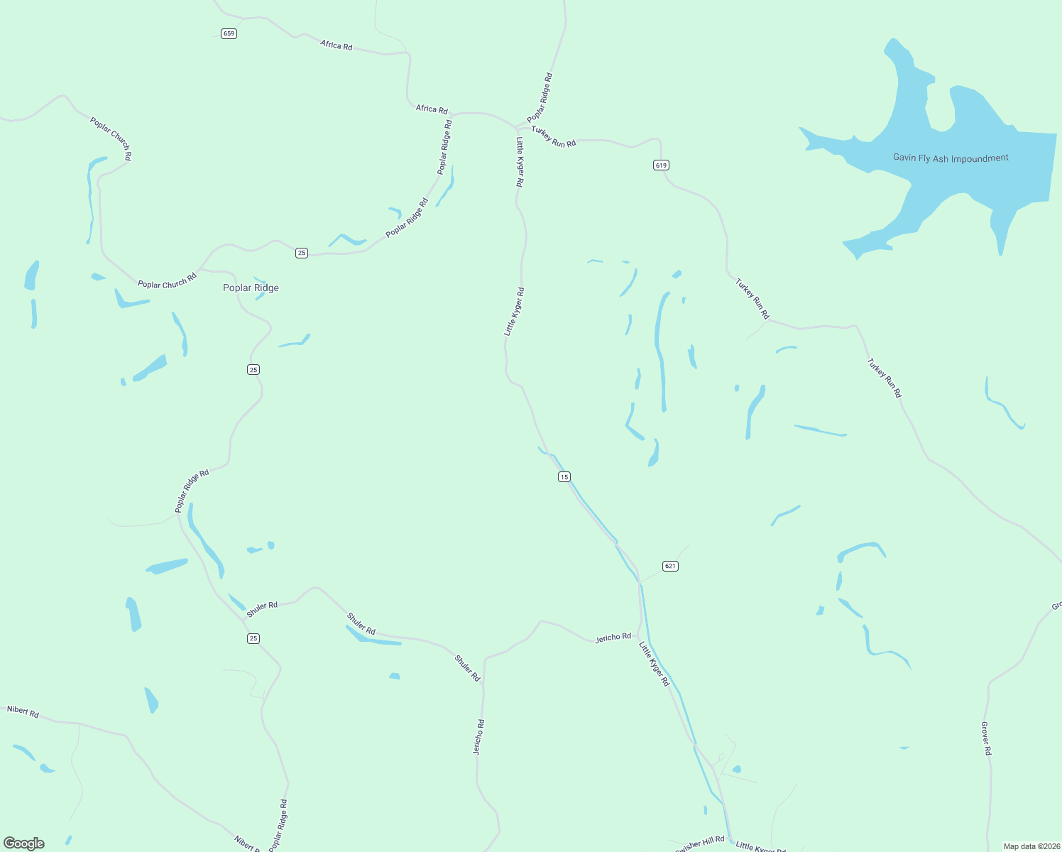 map of restaurants, bars, coffee shops, grocery stores, and more near 4607 Little Kyger Road in Cheshire
